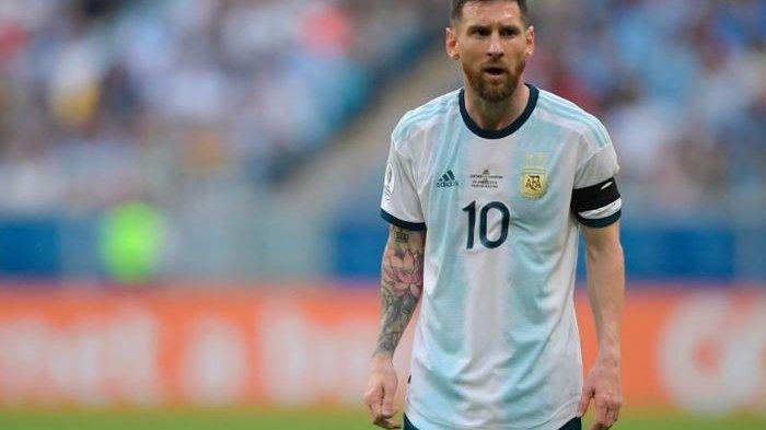 Megabintang sekaligus kapten timnas Argentina, Lionel Messi
