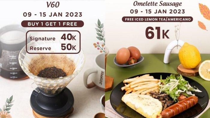 Promo J.CO hari ini Sabtu 14 Januari 2023