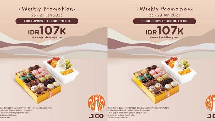 Promo J.CO hari ini Senin 23 Januari 2023