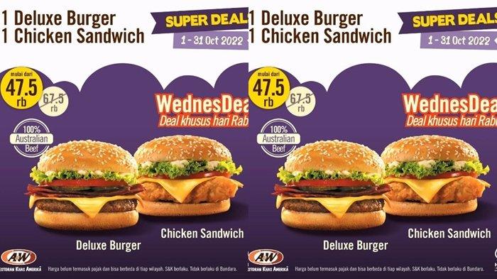 promo A&W hari ini Rabu 5 Oktober 2022