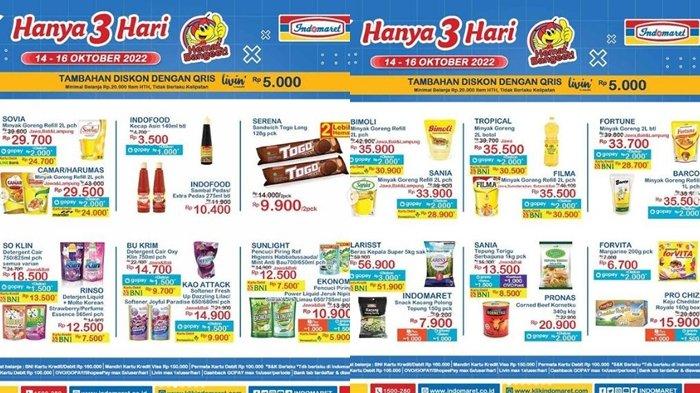 promo Indomaret Hari ini Sabtu 15 Oktober 2022