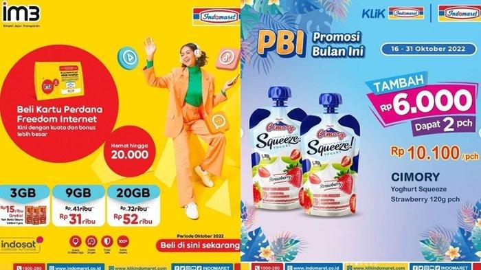promo Indomaret Hari ini Senin 17 Oktober 2022