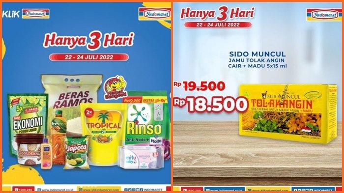 promo Indomaret hari ini 23 Juli 2022