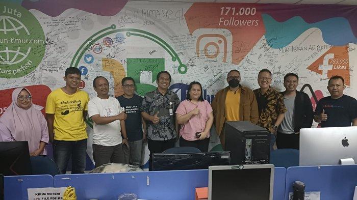 Bank BTPN datang berkunjung ke Kantor Tribun Timur kamis