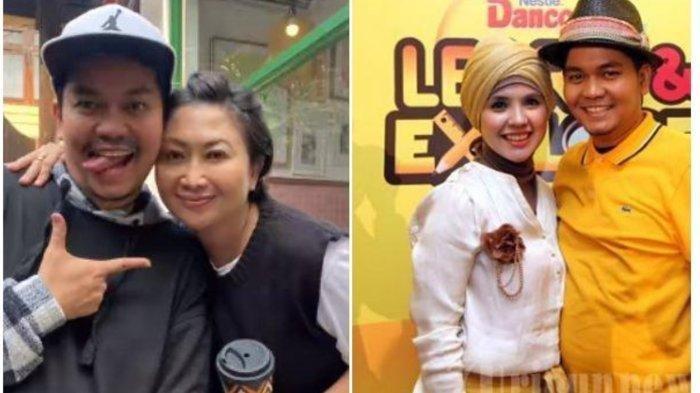 Indra Bekti bersama Indy Barends (kiri) dan Adila Jelita, istri Indra Bekti (kanan).