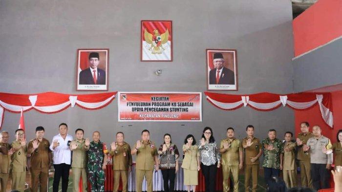 Ft. Mjr Cap Wakil Bupati Minahasa Robby Dondokambey didampingi Wakil Ketua TP