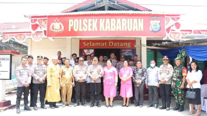 Kapolres Kepulauan Talaud, AKBP Dandung Putut Wibowo bersama