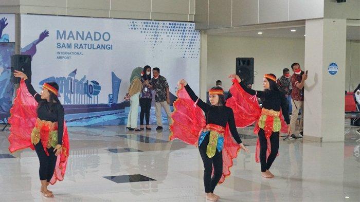 Peringatan Hari Pahlawan di Bandara Sam Ratulangi Manado 10 November 2022.