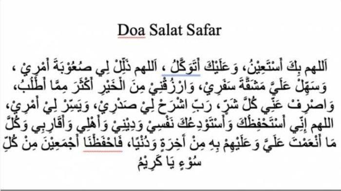 doa safar