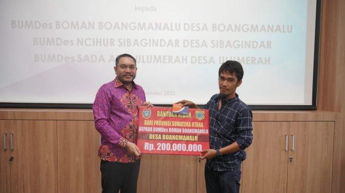 BUMDesa Pakpak Bharat dikasih hibah