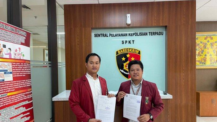 Ketua DPD Ikatan Mahasiswa Muhammadiyah (IMM) Sumut Muhammad Arifuddin Bone mendatangi Mabes Polri dan Kejaksaan Agung (Kejagung).