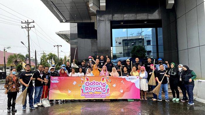 IOH Kerja Bakti Gotong Royong dan Kreasi Gapura Medan 2
