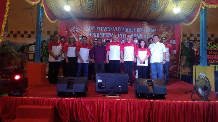 Pengurus INTI bersama Camat Medan Deli yang diwakilli oleh Kasi