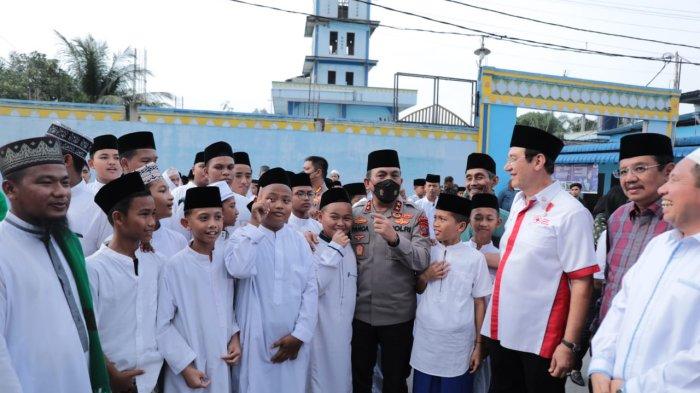 Putra Simanjuntak MSi berkunjung ke Pesantren Tahfizul Quran Jabal Noor