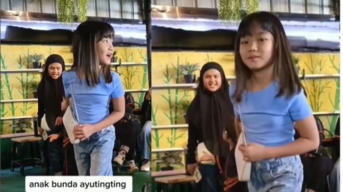 Potret anak Ayu Ting Ting, Bilqis yang tampil beda