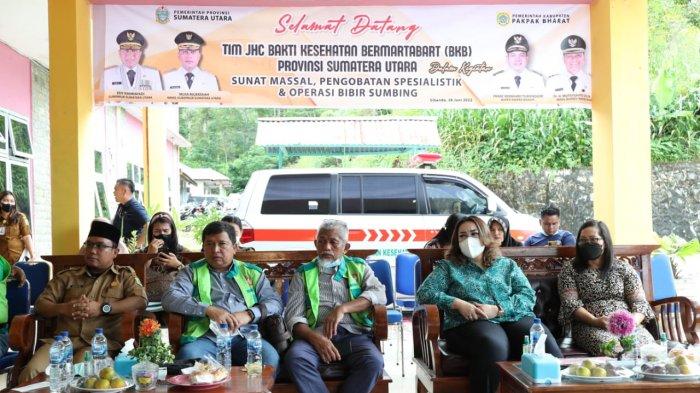 Tim Bakti Kesehatan Sumut Bermartabat di Pakpak Bharat
