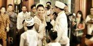 Sandhy Sondoro-Fitria Hardiany, Nikah Sederhana
