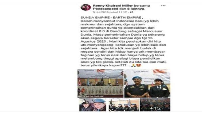 Awal-awal Sunda Empire viral