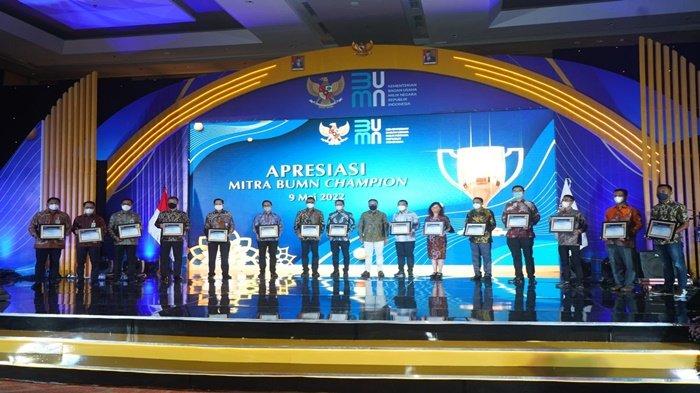 Inilah apresiasi Mitra BUMN Champion 2022 diberikan melalui rangkaian