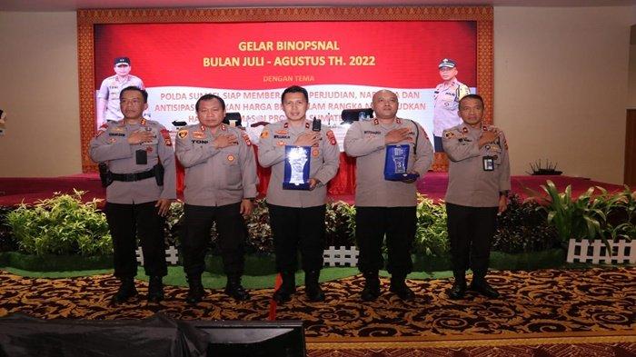 Kapolda Sumsel Irjen Pol Drs Toni Harmanto MH dan Wakapolda Brigjen Rudi Setiawan pada kegiatan GO