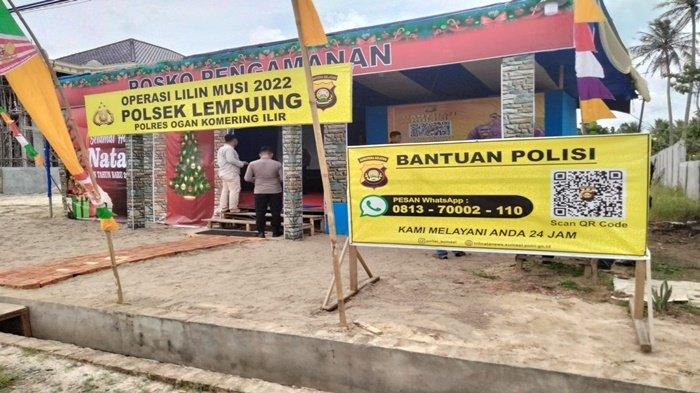 Pon Pengamanan di wilayah Polsek Lempuing Polres OKI