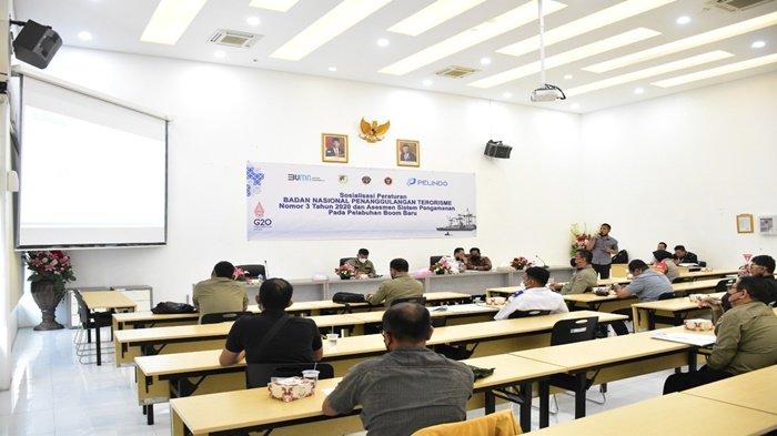 Suasana acara BNPT Bersama KSOP Kelas II Palembang