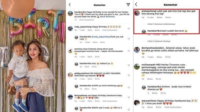 Unggahan istri Enji jadi sorotan