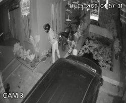 Detik-detik Aksi Curanmor di Brebes Terekam CCTV