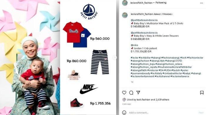 harga outfit Baby L