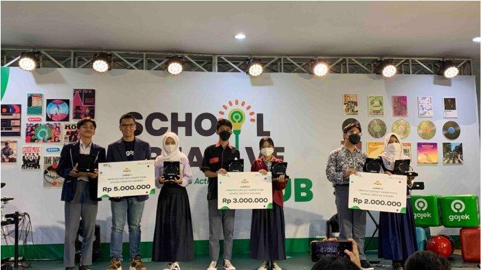 3 School Creative Hub (SCH) 2022 yang merupakan sebuah bentuk komitmen Gojek