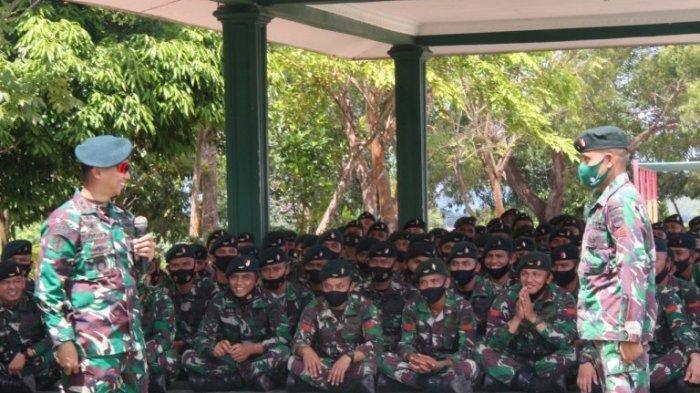 Letkol Inf Dodiek Wardoyo di Mako Yonif Raider Khusus 136/TS_2