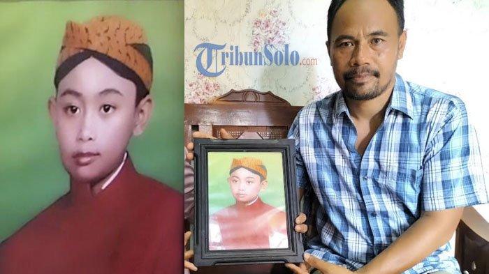 Mardiyono, warga Nepen, Boyolali, ayah dari Ardian Hafidz, siswa SMA Pradita Dirgantara Boyolali yang jadi rebutan sejumlah universitas dari Kanada, Australia dan Selandia Baru