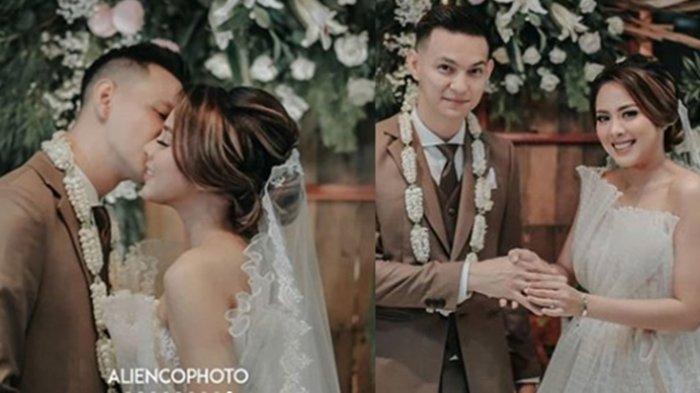 Marcell Darwin dan Fasty Nabila menikah