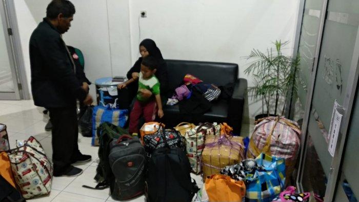 Warga Solo yang tinggal di Wamena, berhasil pulang Solo atas bantuan ACT Malang dan Solo, Kamis (3/10/2019)
