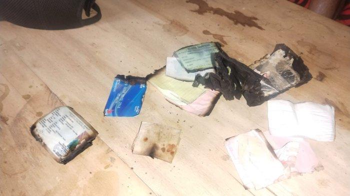 Harta benda Pappa yang sudah hangus karena terbakar