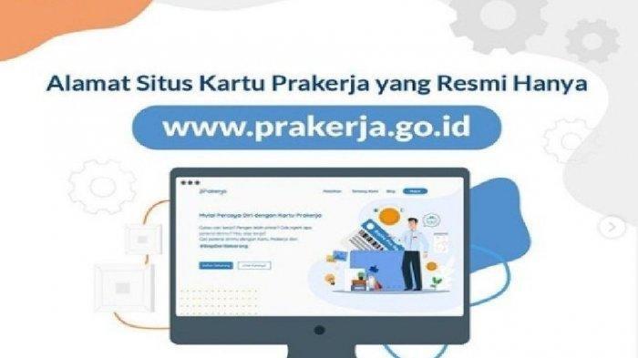 Laman Prakerja.go.id