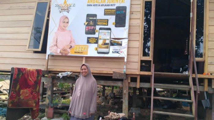 Nurhan, ibu kandung Rezki Ramdhani