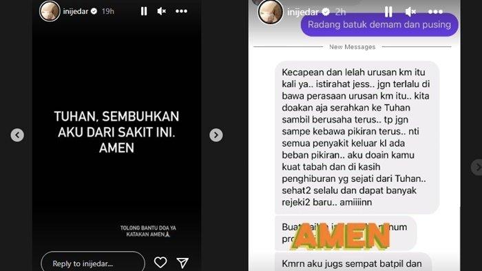 Ditengah masalah hutang tersebut, Jessica Iskandar mengalami masalah kesehatan