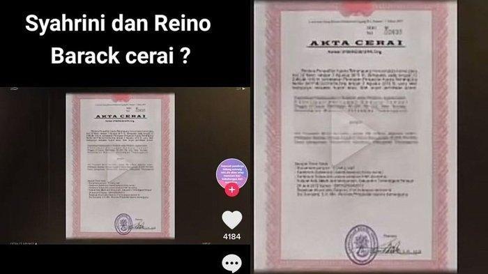 Syahrini sebenarnya sudah cerai dari Reino?
