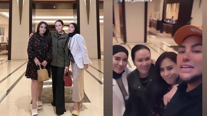 Perdamaian Nikita Mirzani dengan Maharani Kumala rupanya dijembatani oleh Fitri Salhuteru.
