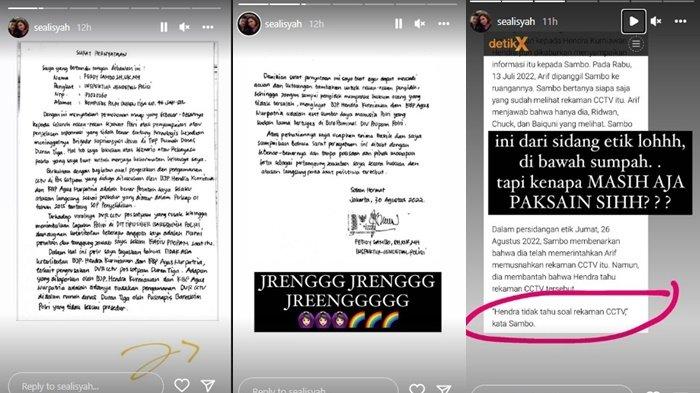 Seali Syah mengunggah surat pernyataan dari Ferdy Smbo yang menyebut
