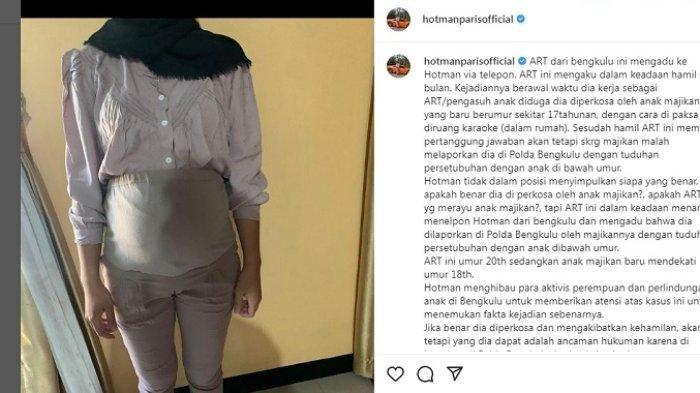 hotman paris art bengkulu dihamili