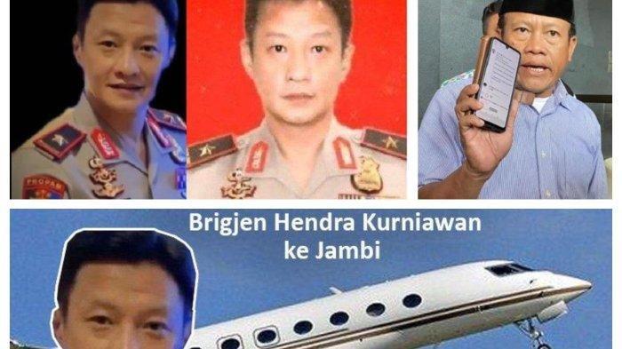 kolase foto Brigjen Hendra Kurniawan
