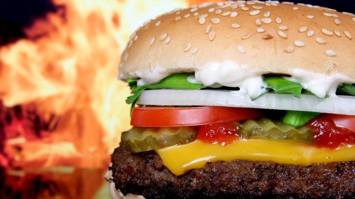 Burger adalah salah satu junk food
