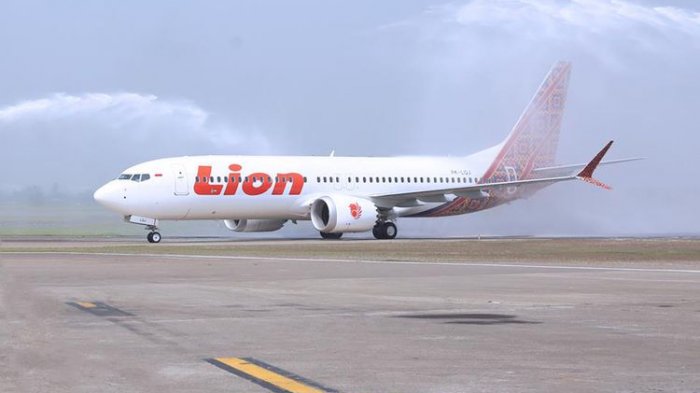 Ilustrasi pesawat Lion Air