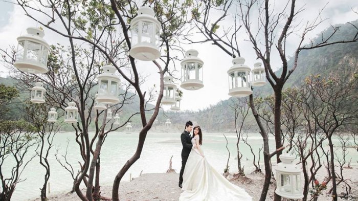 Prewedding di Kawah Putih