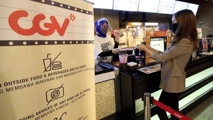 Suasana Bioskop CGV di Bandung yang tahun lalu sempat buka