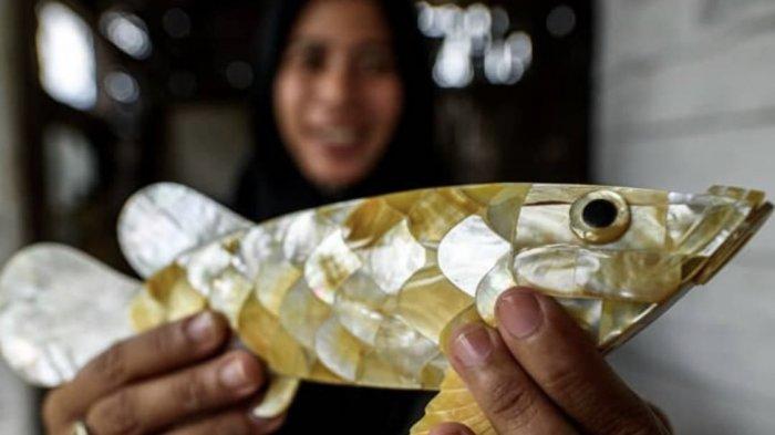 Kerajinan masyarakat Desa Wisata Kampung Blekok Situbondo