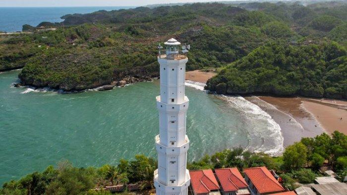 Mercusuar Pantai Baron, Gunungkidul bangoland