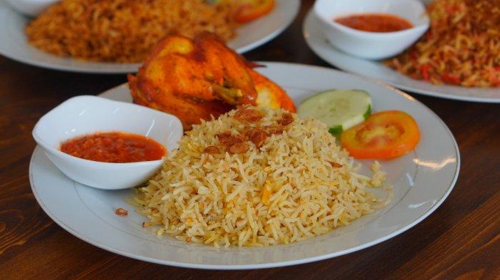Salah satu jenis nasi khas timur tengah yang banyak digemari masyarakat Balikpapan adalah nasi biryani. TRIBUNKALTIMTRAVEL.COM/CAHYO WIDANANTO